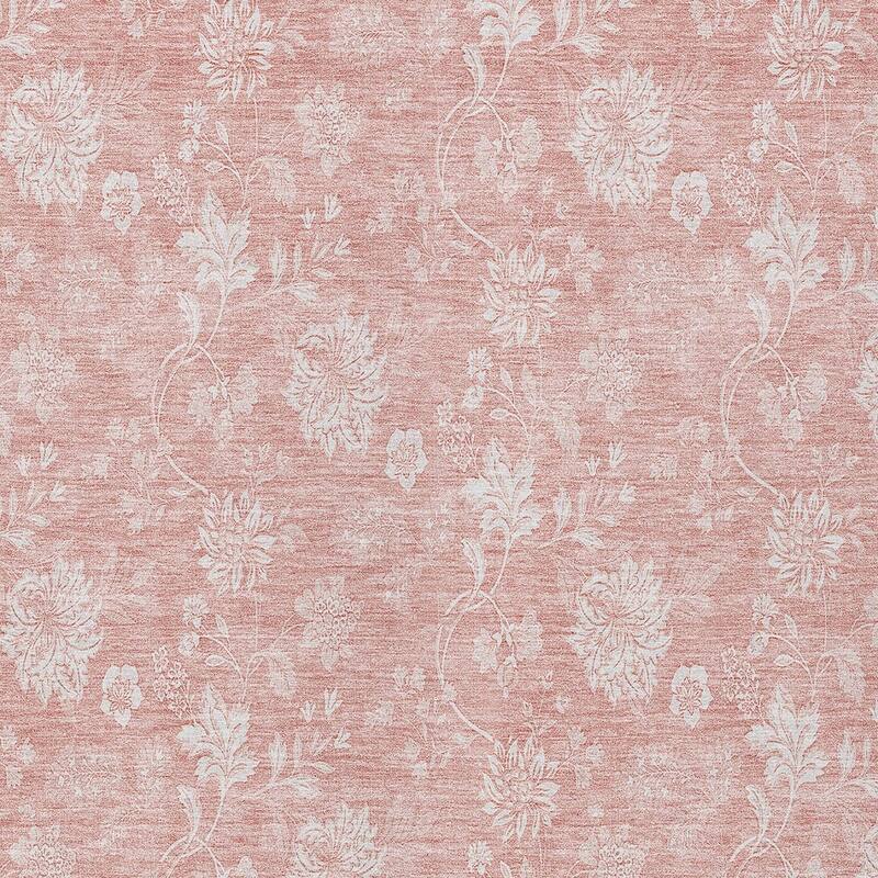HomeRoots Floral Transitional Rectangle Outdoor Rug