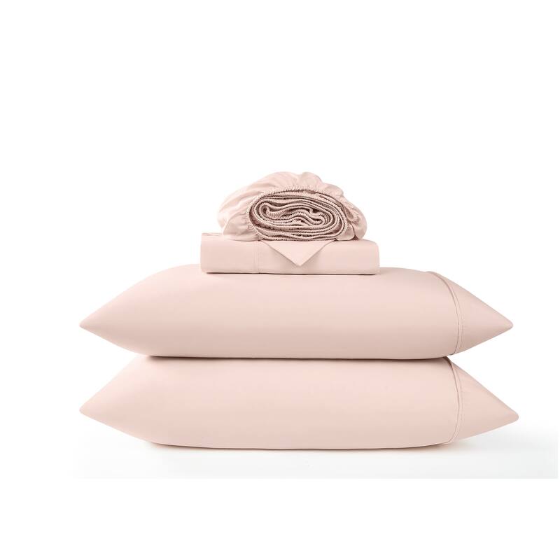 Simmons Essential Solid Sheet Set and Pillowcase