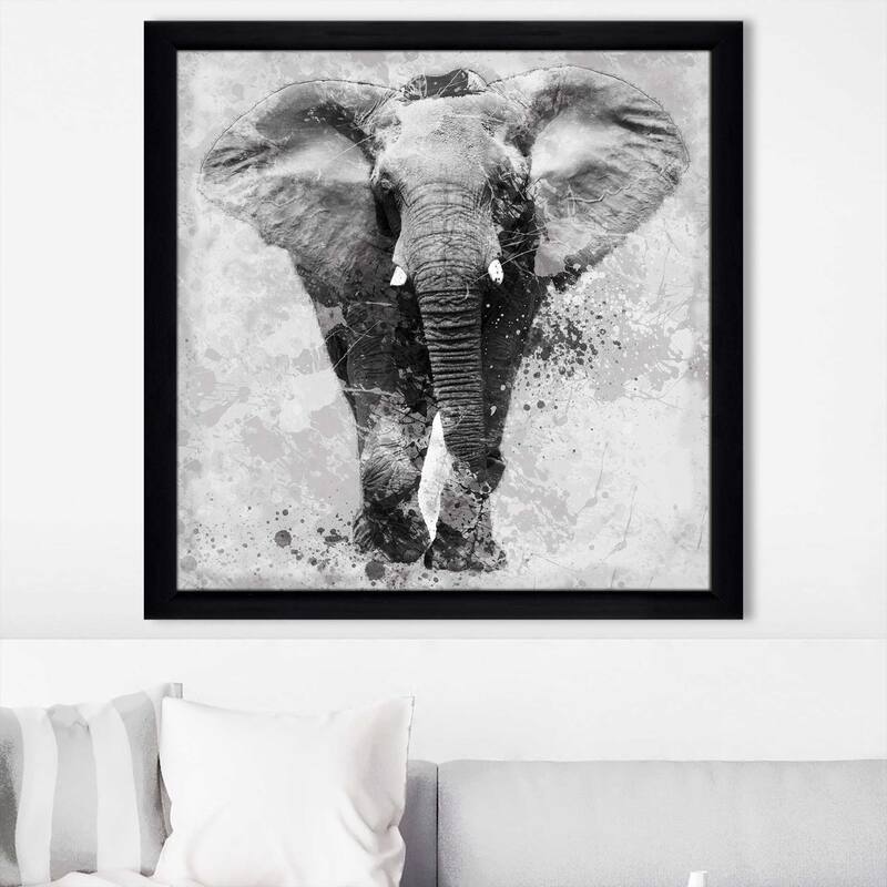 "Proud Elephant" by Carol Robinson Print on Acrylic