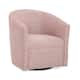 Leony Swivel Accent Chair by Greyson Living - Henna