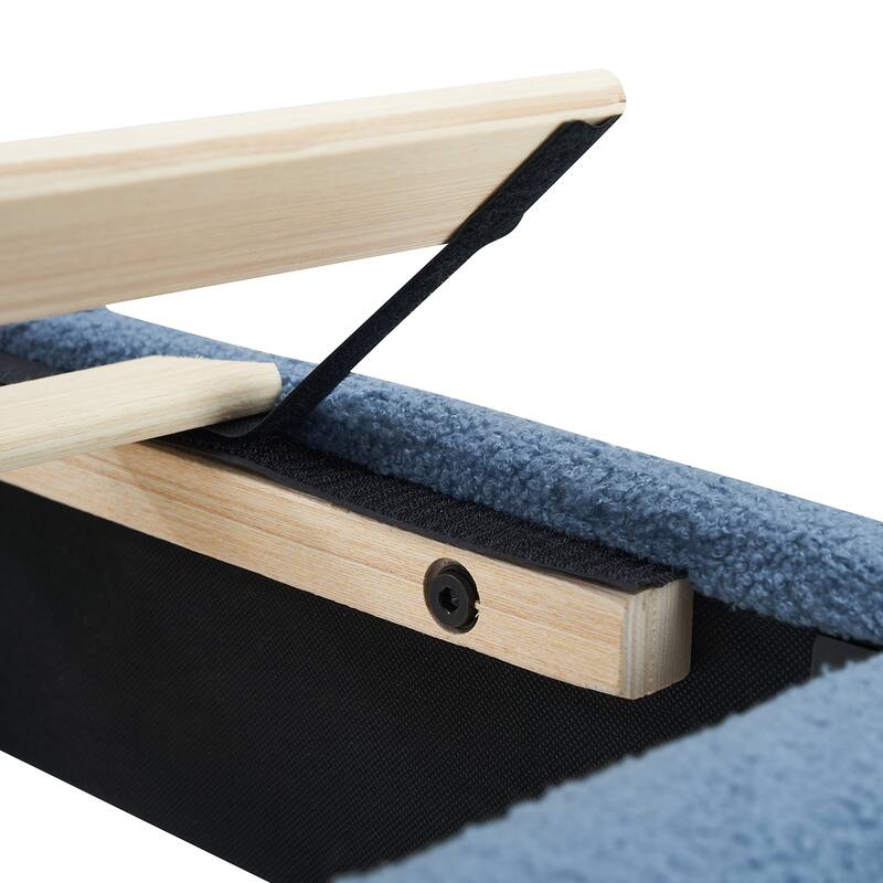 Upholstered Twin Size Platform with Headboard