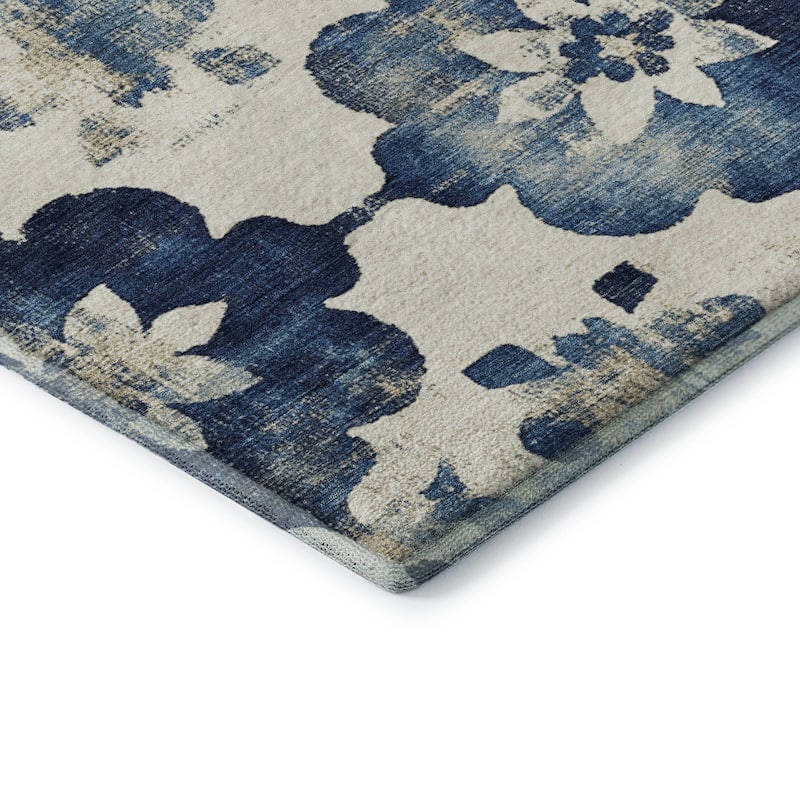 Premium Washable Super Soft Modern Floral Mayfield Rug