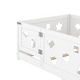 preview thumbnail 8 of 10, Twin Montessori Floor Bed with Guardrails & Door