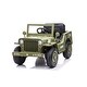 preview thumbnail 1 of 6, 12V Ride on Kids Electric Car with LED Light and Remote Control, Green Olive Green