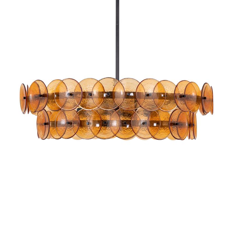 Maxim 21823 Loren 4 Light 32" Wide Drum Chandelier