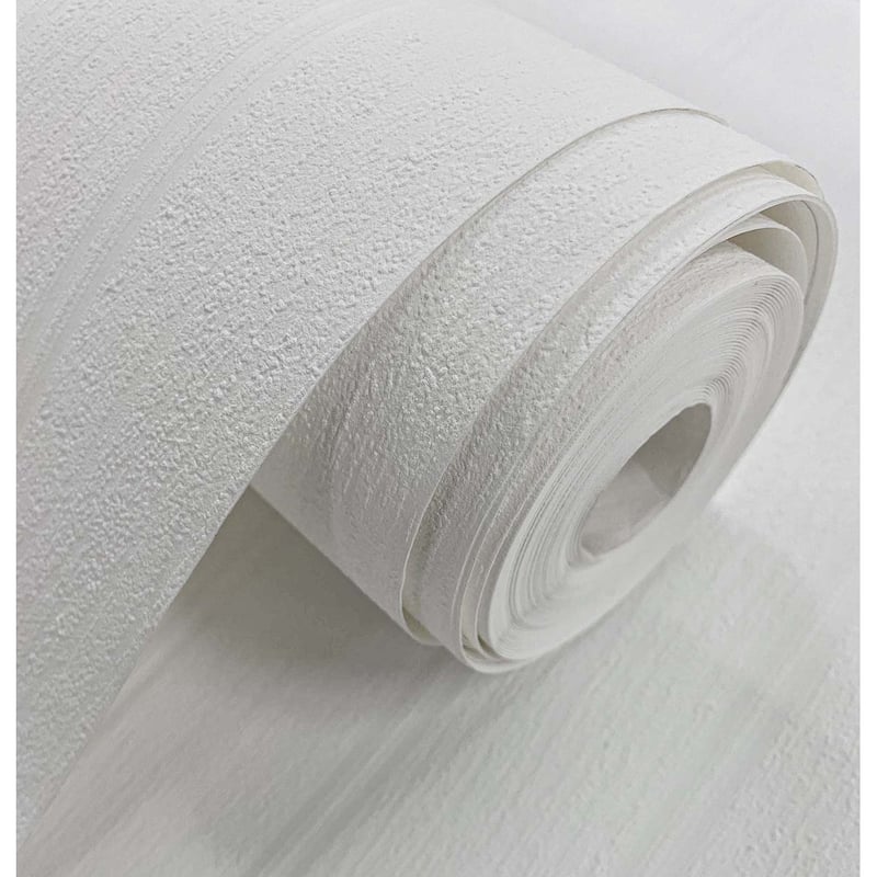Seabrook Designs Off-White Faux Beadboard Paintable Unpasted Wallpaper - 20.9 in. W x 33 ft. L