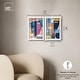 preview thumbnail 43 of 41, Abstract Mask Series Living Room Set Shadowbox Print by Art Remedy