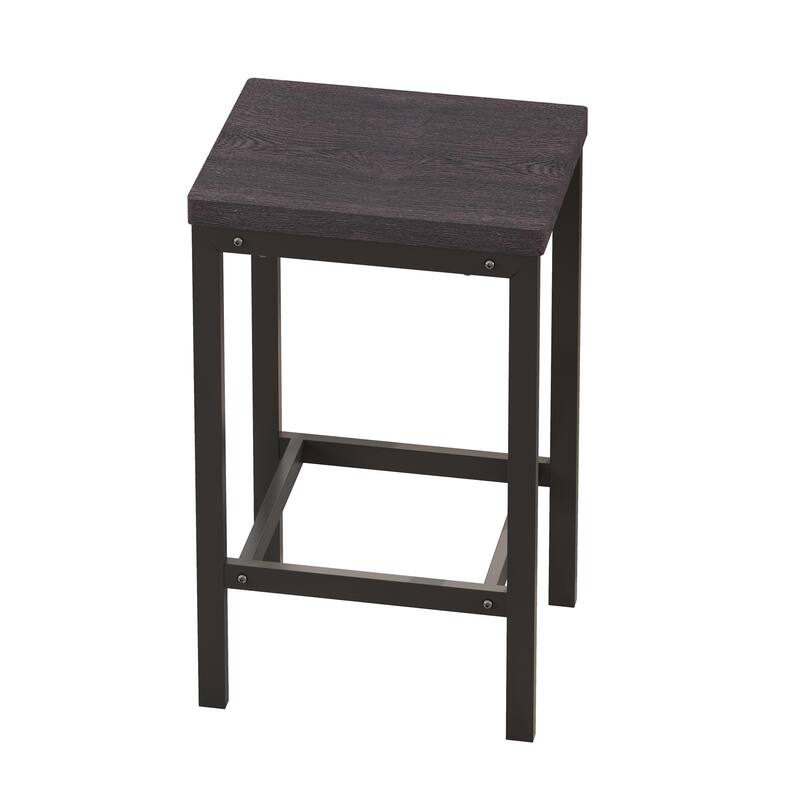 Modern Kitchen Dining Table Set with 3 Stools