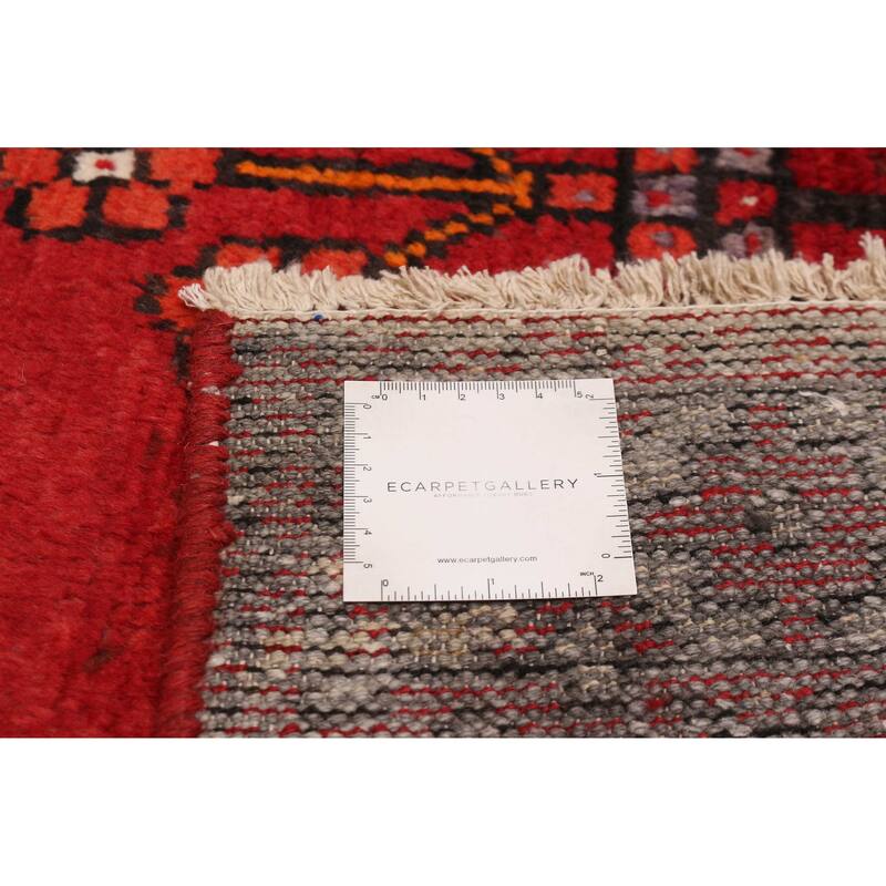 ECARPETGALLERY Hand-knotted Andelz Red Wool Rug - 3'9 x 6'2