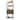 Madesa Kitchen Pantry Storage Rack with Drawers and Open Shelves 27"L