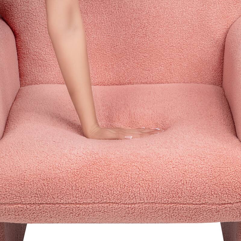 Teddy Accent Chair with Pillow