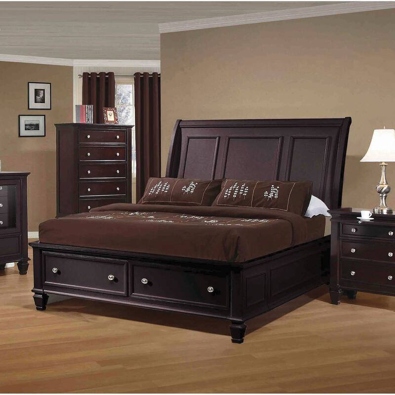 Fresnes 2-drawer Platform Storage Bed
