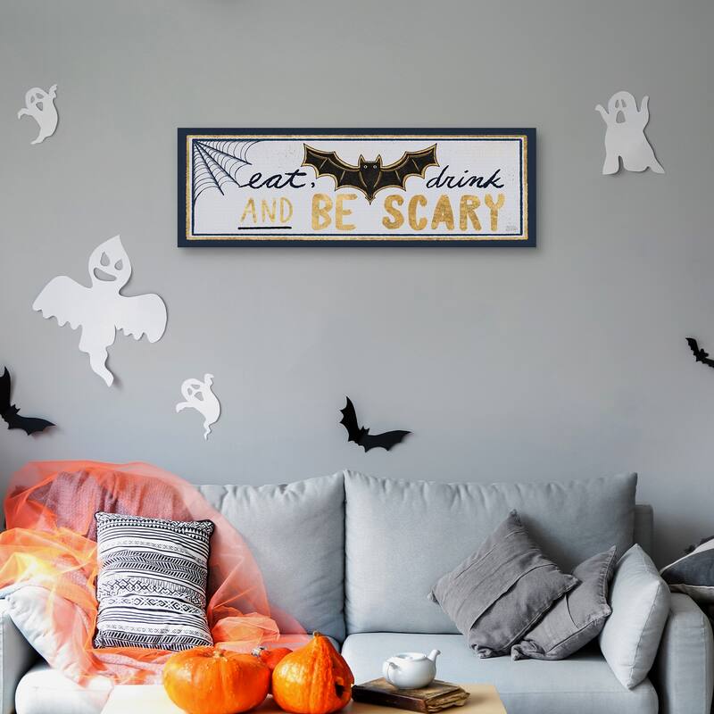 Frightfully Wicked IX Dark Canvas Art Print