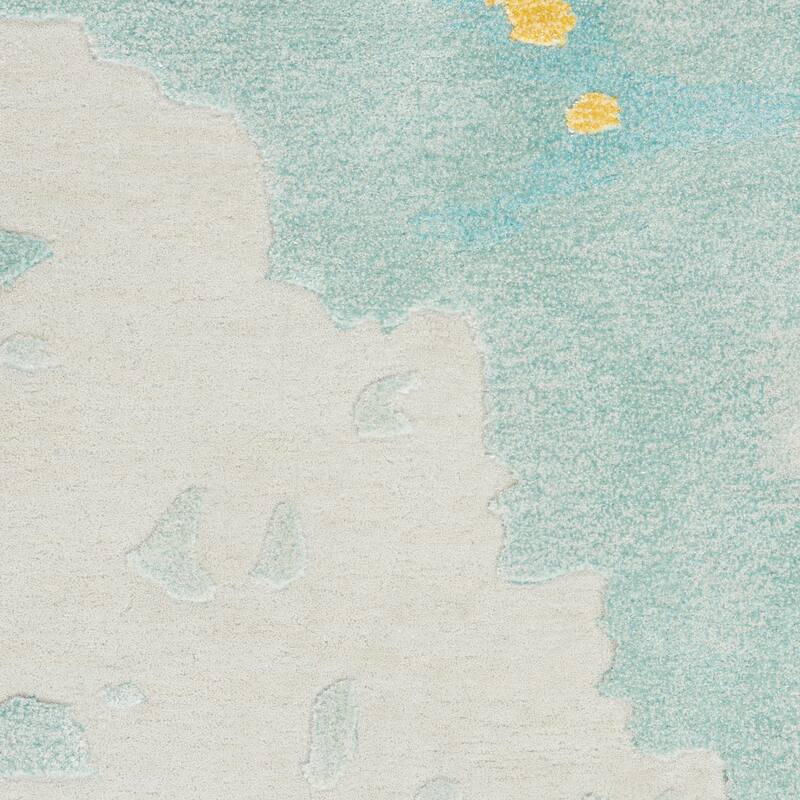 Nourison Prismatic Modern Abstract Watercolor Area Rug