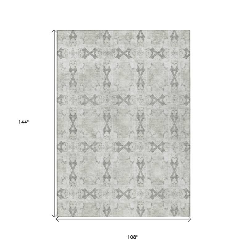 Lana Garden-Inspired Weather Resistant Timeless Fusion Outdoor Rug