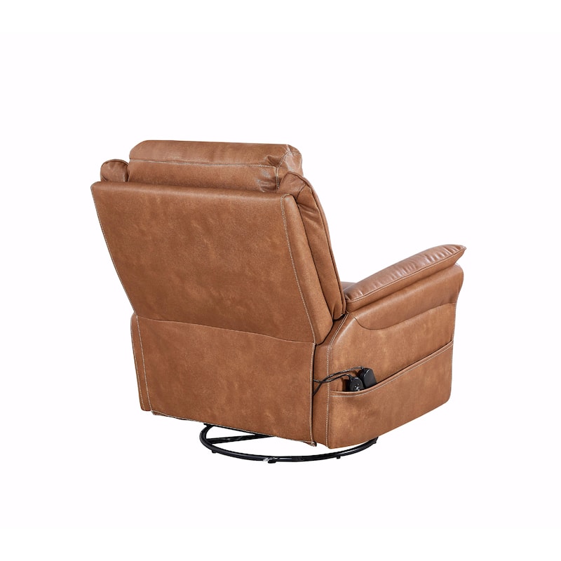 Rocking and 240 Degree Swivel Single Sofa Seat Recliner Chair, Infinite Position