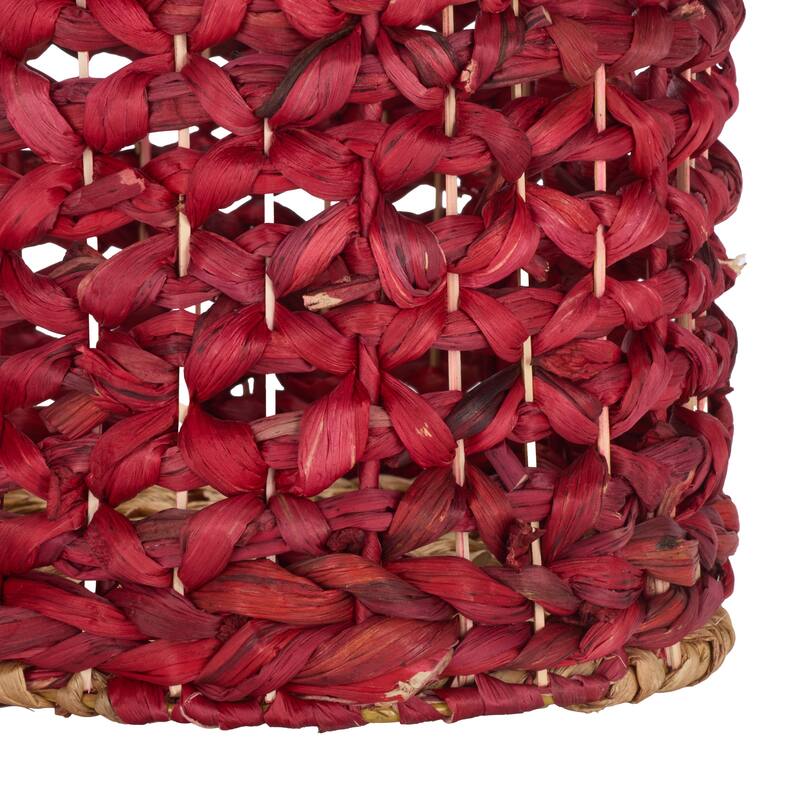 SAFAVIEH Roscoe Dog Bone Storage Basket Set of 2 (Fully Assembled). - 25"W x 17"D x 10"H