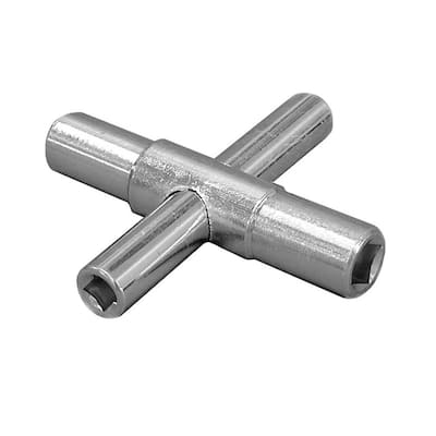 Jones Stephens J40005 1/4 - 11/32 4 Way Square STEM Key