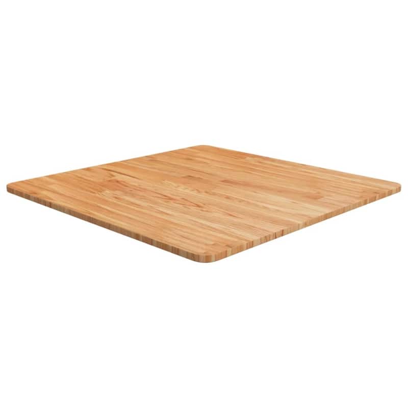 vidaXL Table Top Solid oak wood in Durable - 27.6 x 27.6 x 0.6 in