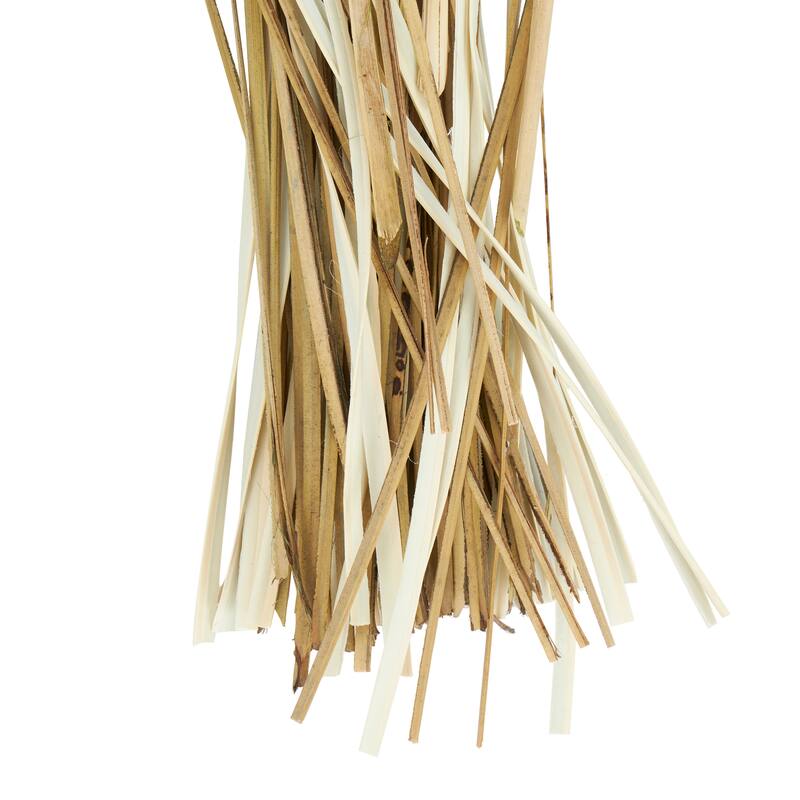 Brown Dried Plant Palm Leaf Home Decor Natural Foliage with Grass