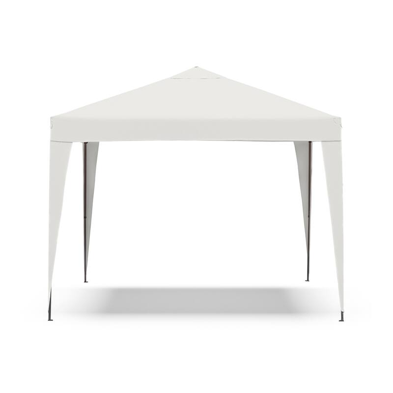 Furniture of America Briar Easy Set-Up Adjustable Outdoor Pop Up Gazebo with Soft Top and Carry Bag