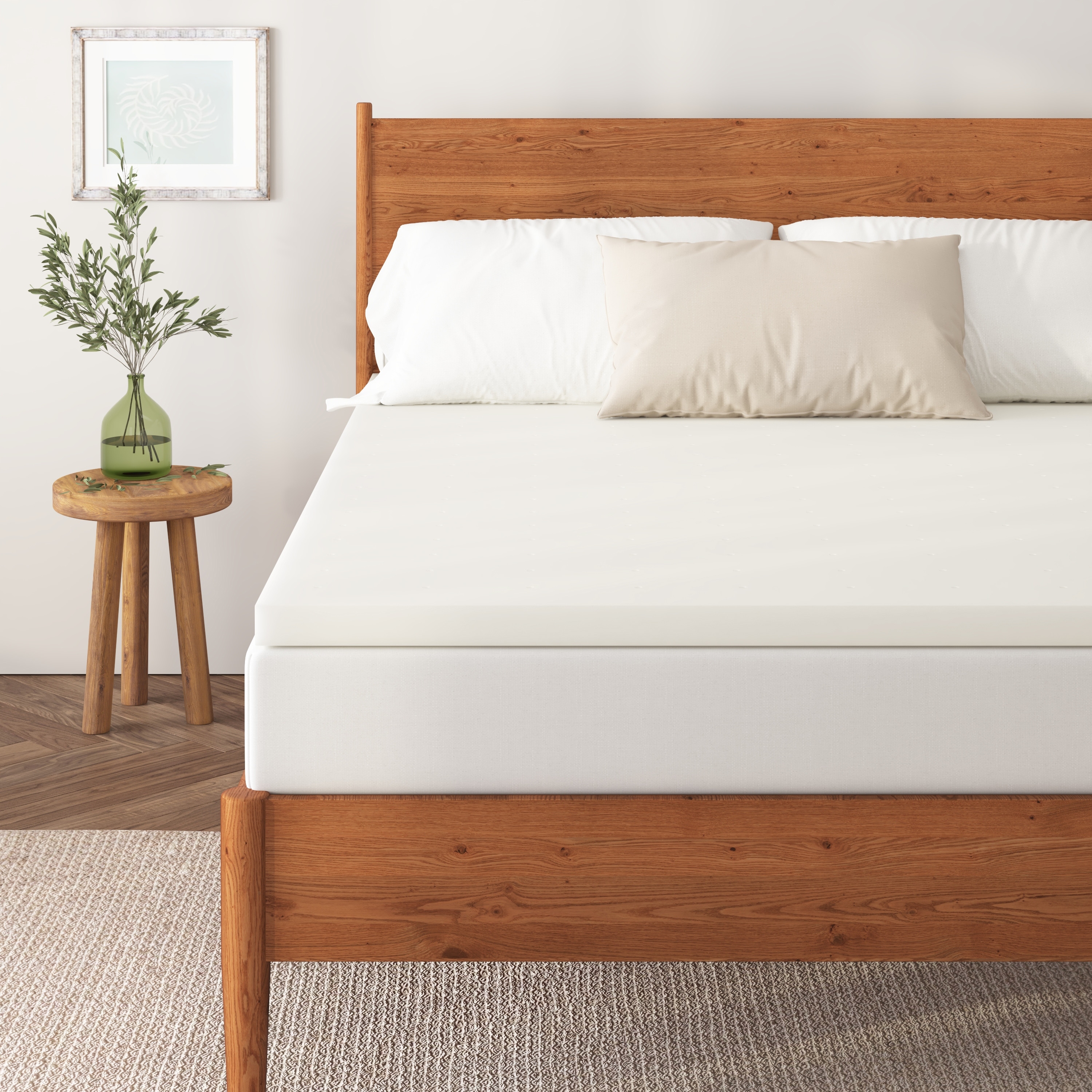 NapQueen Ventilated Memory Foam Mattress Topper Multiple Sizes On Sale Bed Bath Beyond 37012746