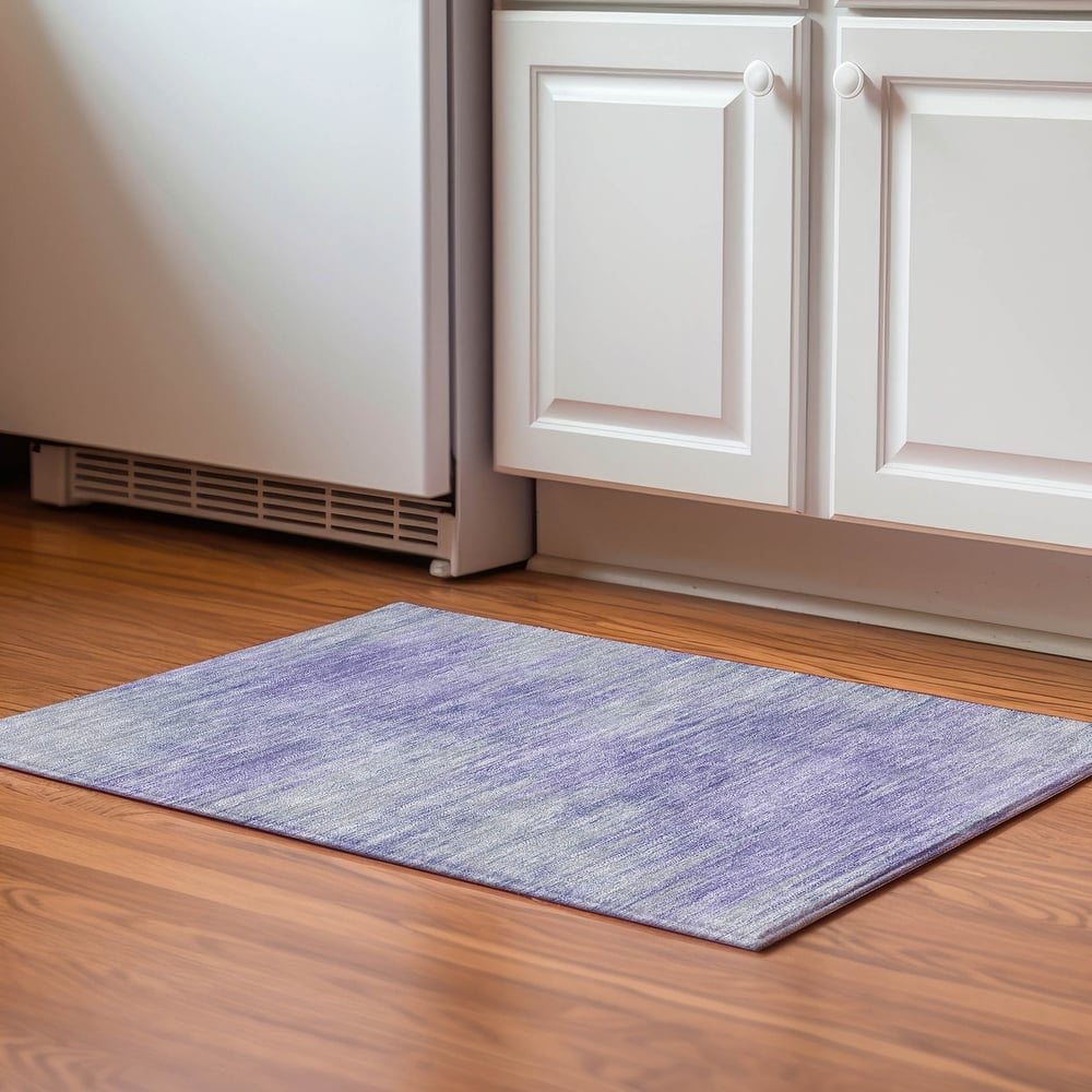 Premium Washable Super Soft Solid Ombre Mayfield Rug