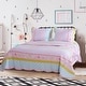 preview thumbnail 3 of 4, Greenland Home Fashions Polka Dot Stripe 100% Cotton Quilt and Pillow Sham Set