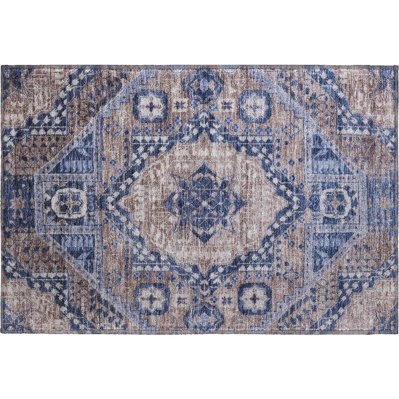 Premium Washable Super Soft Traditional Global Mayfield Rug