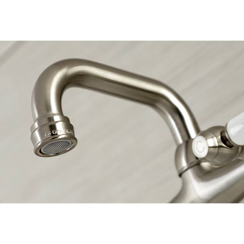 Kingston Brass Two-Handle Wall Mount Bar Faucet
