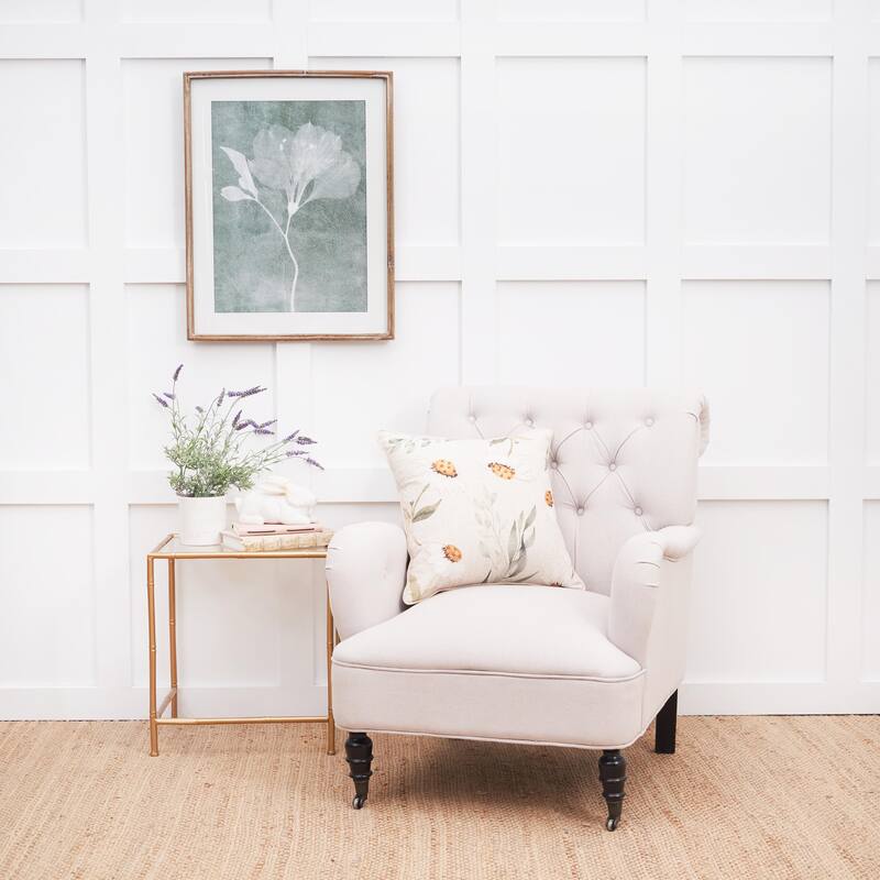April Showers Daisy Pillow