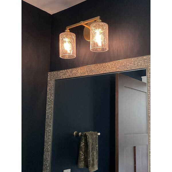 Capital Lighting Capital Gold Milan 2 Light 13-1/4" Wide Bathroom Vanity Light 