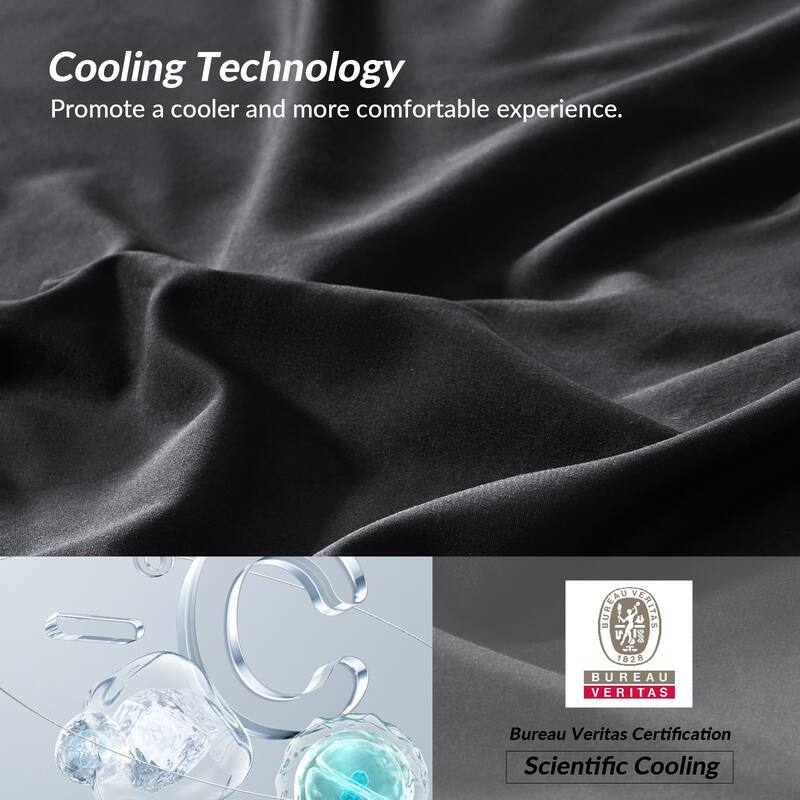 Polyester Bedding Sheets and Pillowcases by HULALA HOME