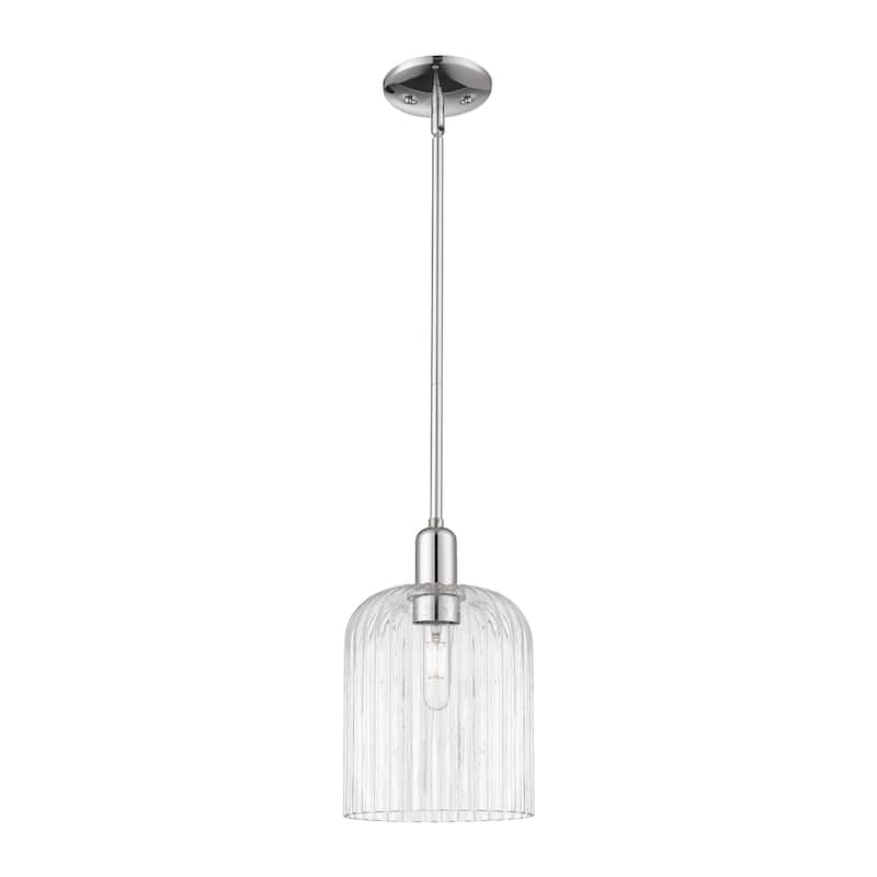 Innovations Lighting Endless Possibilities Arcadia - Bridal Veil - 1 Light 8" Stem Hung Mini Pendant