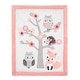 preview thumbnail 3 of 7, Lambs & Ivy Friendship Tree Pink Woodland Tree Owl 3-Piece Baby Crib Nursery Bedding Set