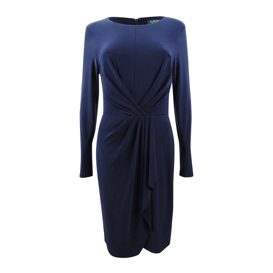 lucinda jersey midi dress Lucinda V-Neck Twist Back Midi Dress Black main image 0