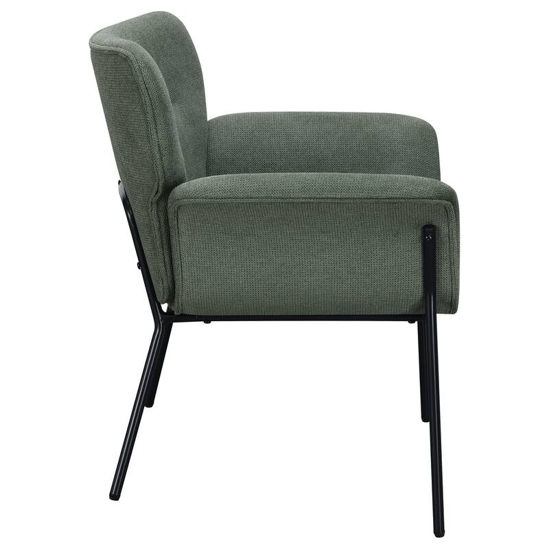 Davina Upholstered Flared Arm Accent Chair