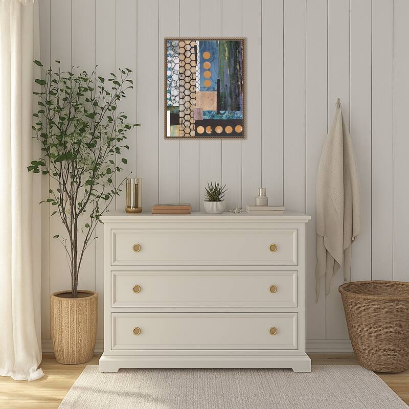 Mashup No. 2 by Natalie Avondet Framed Canvas Wall Art Print