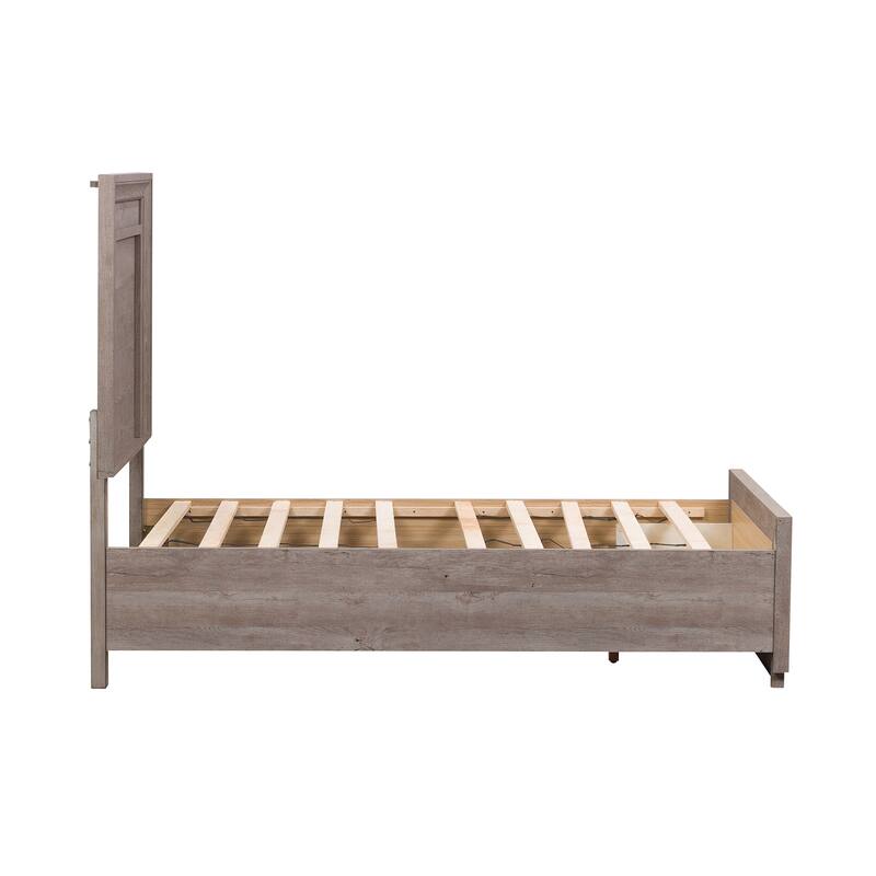 Horizons Graystone Twin Size Storage Bed