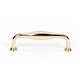 preview thumbnail 11 of 10, Alno Charlie's Collection 3 Inch Center to Center Handle Cabinet Pull Polished Brass