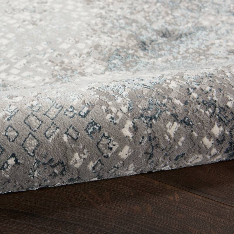 Michael Amini MA90 Uptown Abstract Area Rug