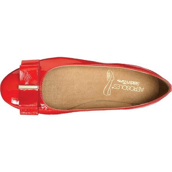 aerosoles slip on bow flats