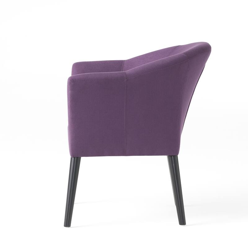 Plum 27" Upholstered Arm Chair
