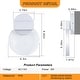 preview thumbnail 19 of 18, Modern Crystal Wall Sconce Bathroom Vanity Hallway Light Fixtures Black
