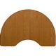 preview thumbnail 21 of 46, Mobile 48''W x 72''L Kidney Thermal Laminate Activity Table - Adj. Short Legs