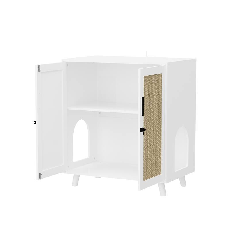 Litter Box Enclosure Cat Litter Box Furniture End Table Sofa Tbale
