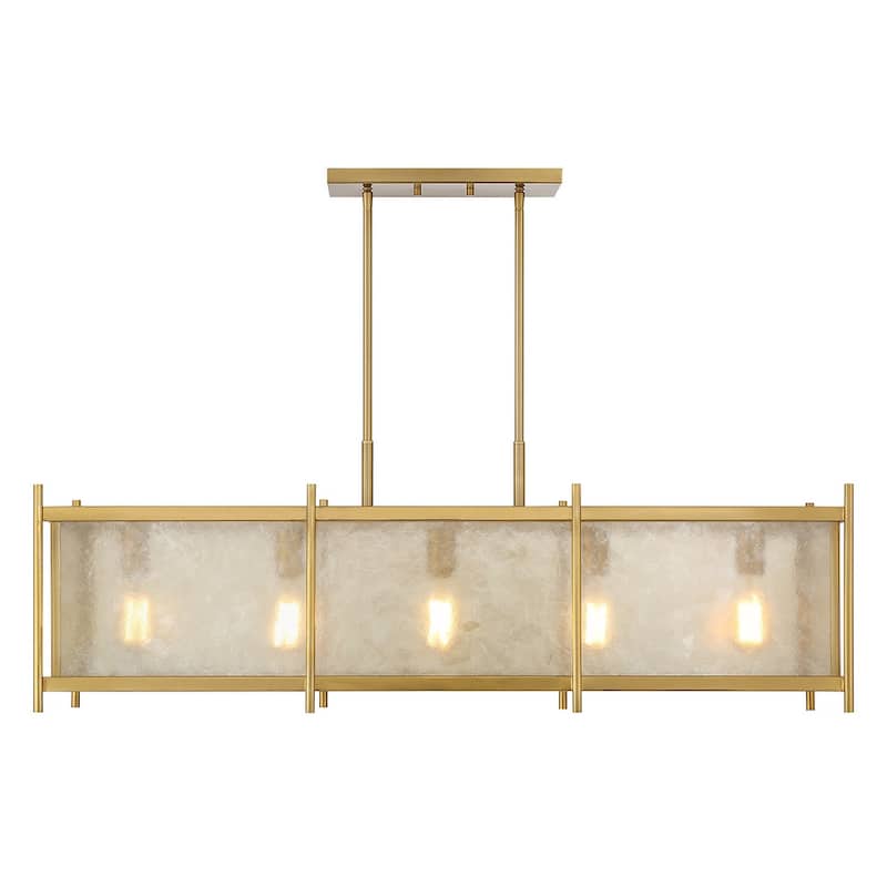 Savoy House 1-3802-5 Jacobs 5 Light 40" Wide Linear Chandelier
