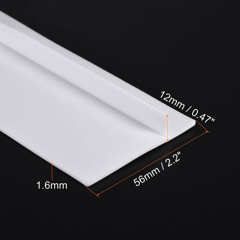 Silicone Stove Gap Covers, Heat Resistant Oven Gap Filler Seals Gaps - White - 24.4 Inch