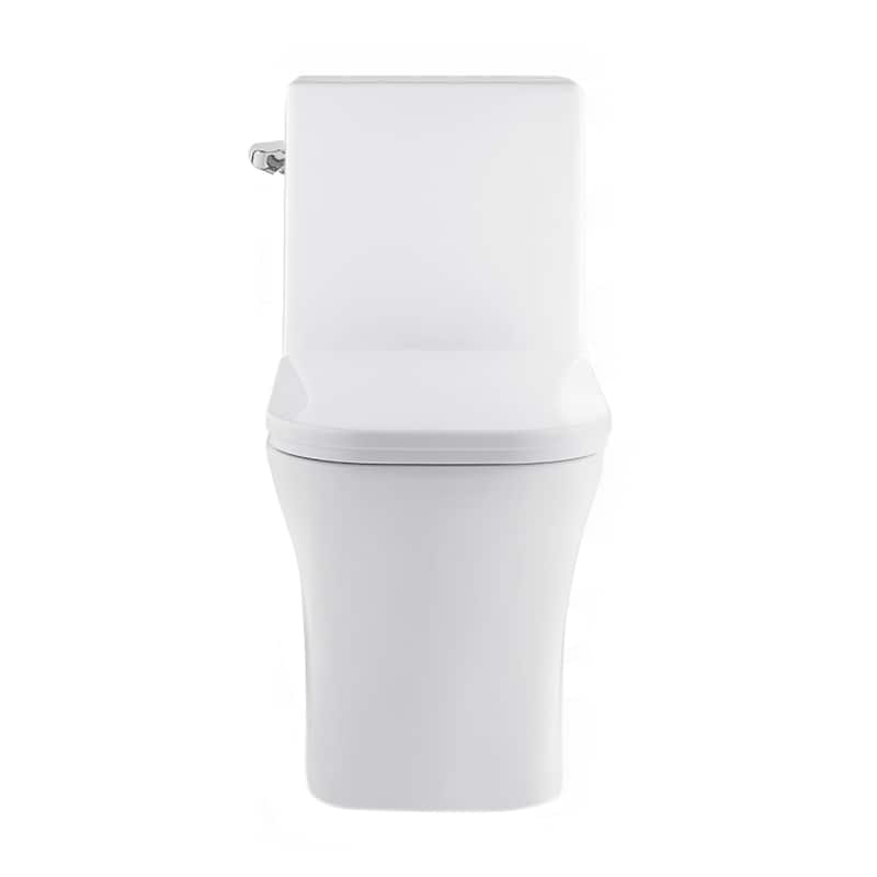 Concorde One Piece Square Left Side Flush Handle Toilet 1.28 gpf