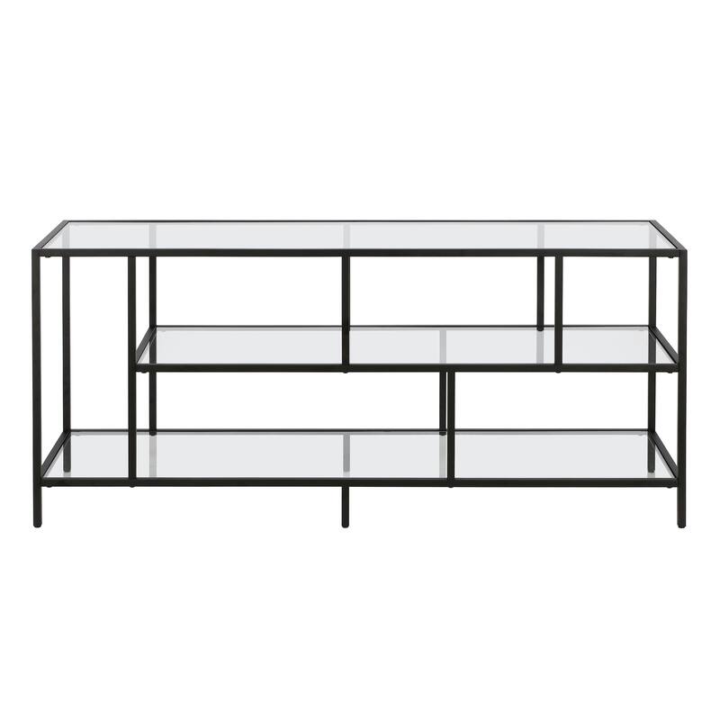 Winthrop Rectangular TV Stand with Metal Shelves for TV's up to 60"
